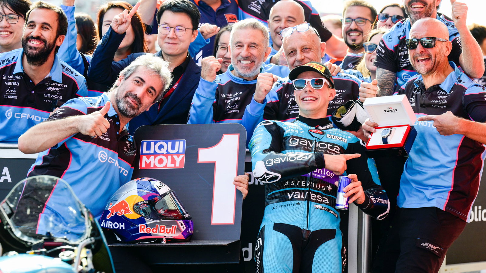 David Alonso, Moto3, 2024, Pole Position, Solidarity Barcelona